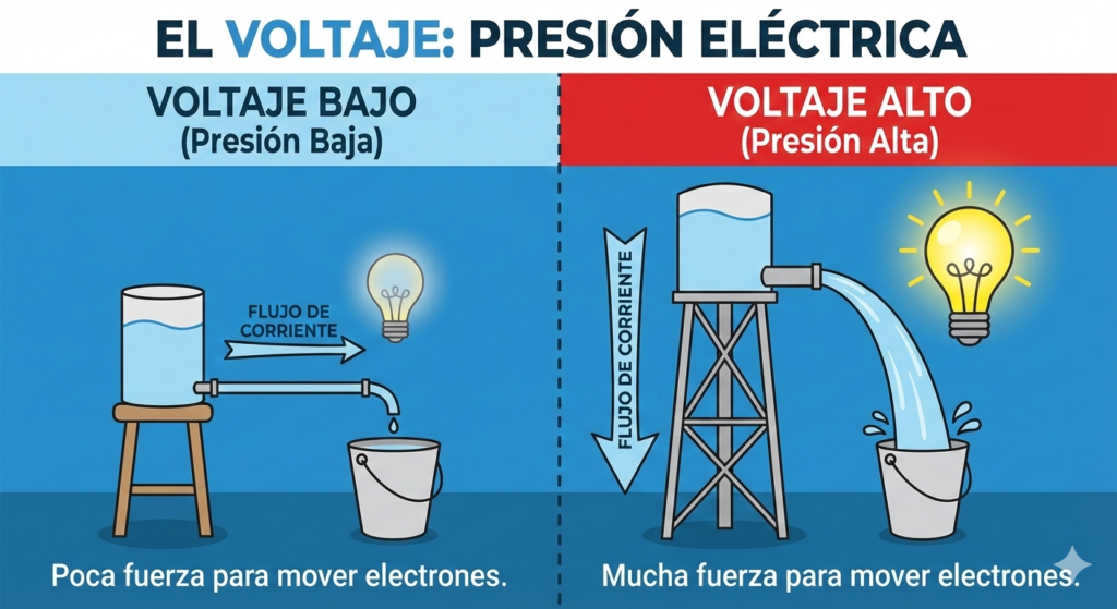 Ejemplo sencillo de voltaje