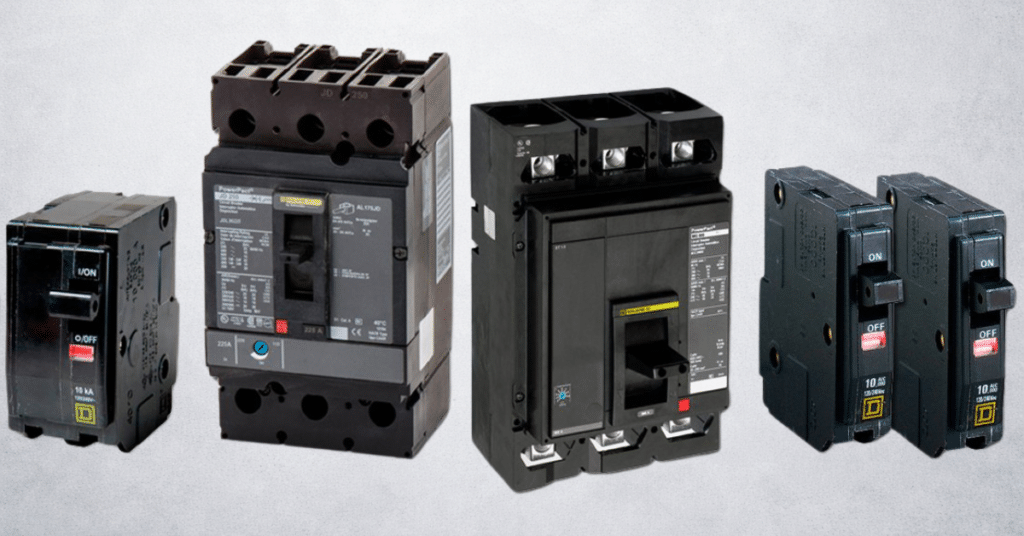 tipos de interruptores termomagneticos