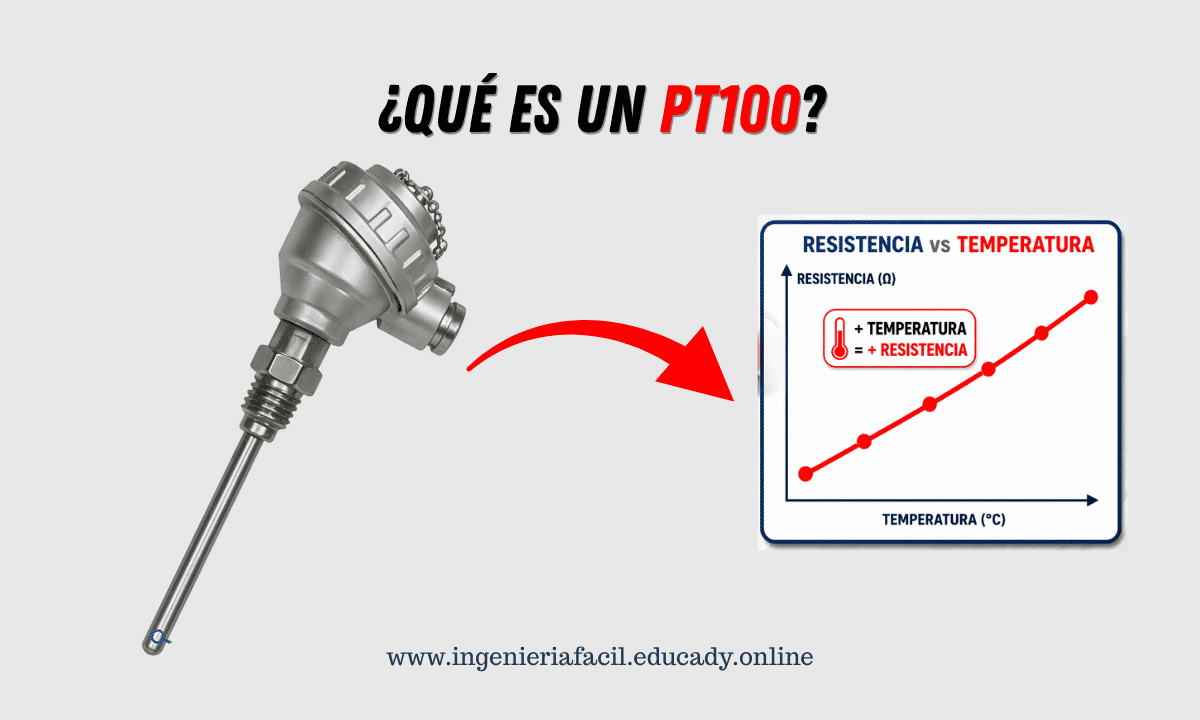 PT100 y su grafica de comportamiento