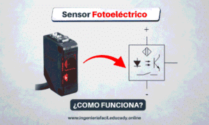 Sensor fotoeléctrico industrial