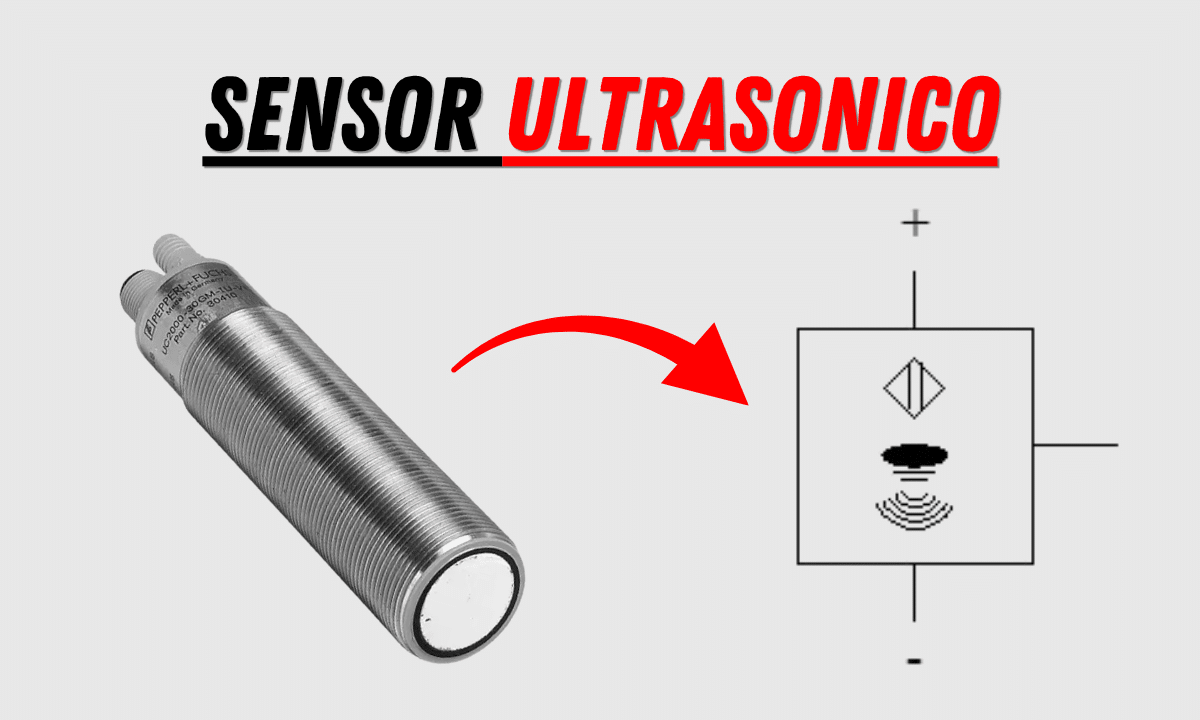 sensor ultrasónico industrial