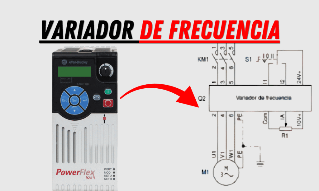 variador de frecuencia y su simbolo electrico
