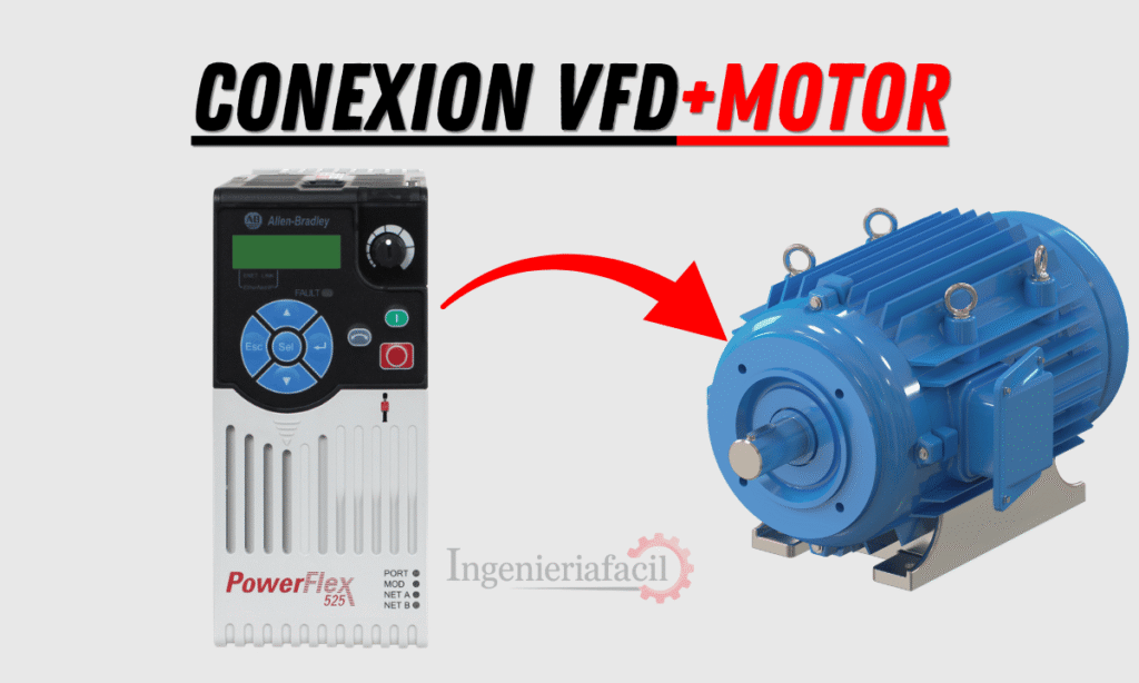 Variador de frecuencia +motor